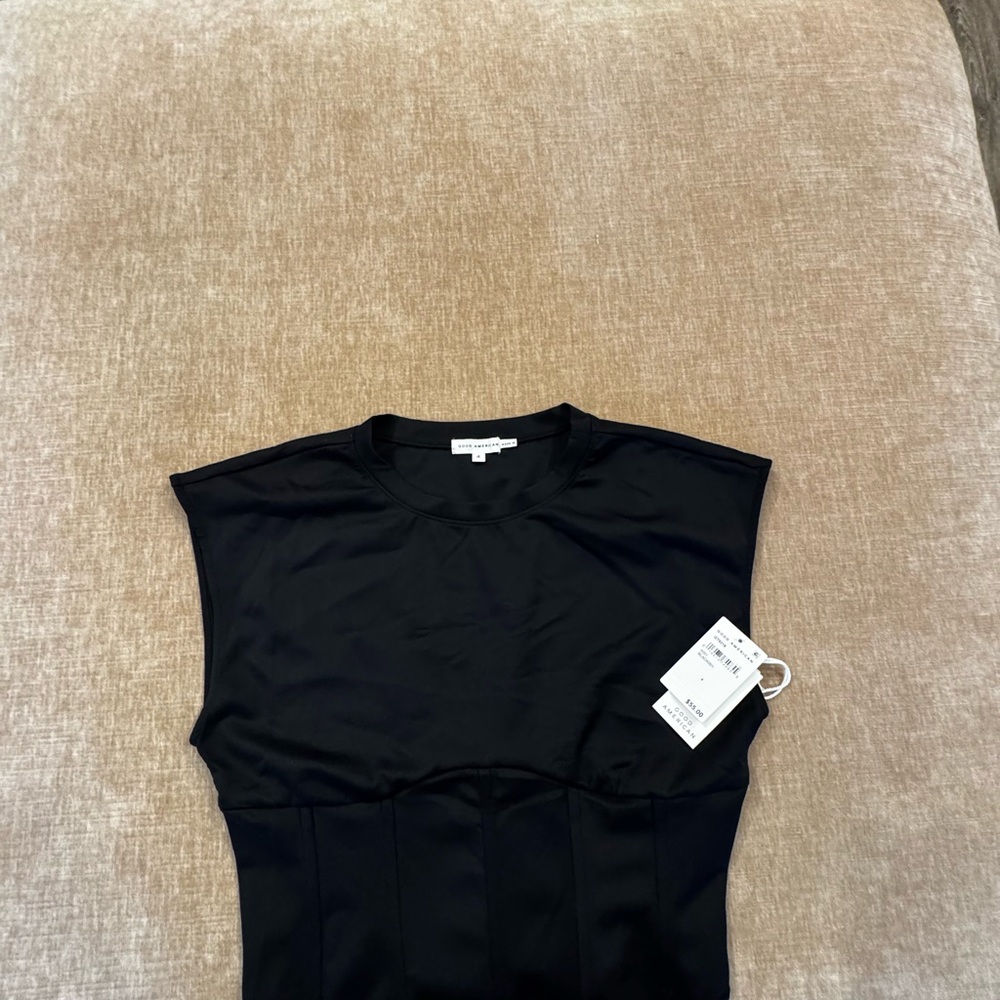 Black Sleeveless Top